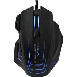 Aula Mountain S18 Ενσύρματο Gaming Ποντίκι RGB 6400 DPI Black