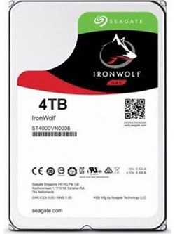 Seagate ST4000VN008 4TB HDD Σκληρός Δίσκος 3.5" Sata 3 7200rpm με 64MB Cache