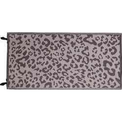 Hupa Ψάθα Παραλίας Ρολό Σχέδιο Λεοπάρ 180x90cm