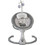 Cangaroo Cloud Relax Μωρού Κούνια με Μουσική έως 9kg Grey Stars