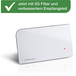 OEHLBACH Scope Vision DVB-T2 Εσωτερική Κεραία Τηλεόρασης με Ενισχυτή UHF