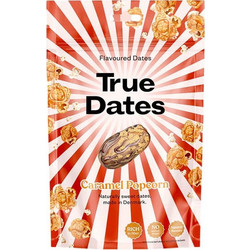 True Dates Caramel Popcorn Χουρμάδες με Γεύση Καραμελωμένα popcorn 100g