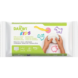 ΠΗΛΟΣ KIDS MODELCLAY ΛΕΥΚΟ 500GR DARWI