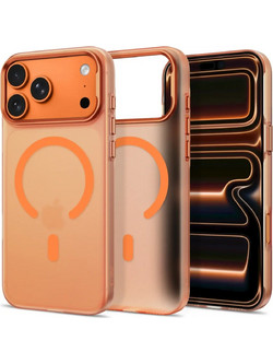 Tech-Protect MagZero MagSafe Back Cover Matte Cosmic Orange (iPhone 18 Pro / 17 Pro)