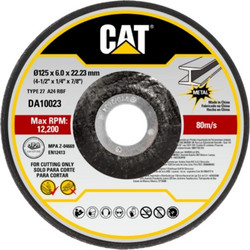 CAT Τροχός λείανσης 125x6x22.23 mm σετ:5τεμ. DA10023 (τιμή/τεμ)
