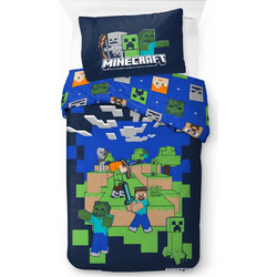 Minecraft I Got Your Back Σετ Παπλωματοθήκης με Μαξιλαροθήκη 140x200, 70x90 εκ