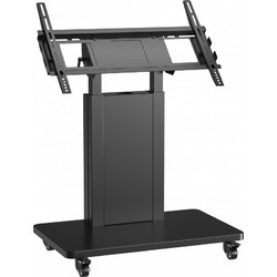 Techly ICA-TR117B Βάση Τηλεόρασης Δαπέδου Τροχήλατη 32"-70"