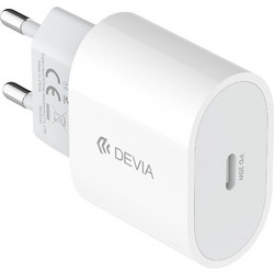 Devia Rocket Series Φορτιστής Χωρίς Καλώδιο με Θύρα USB-C 20W Power Delivery White