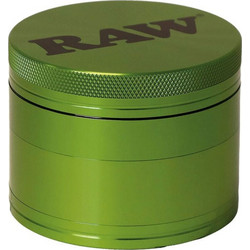 RAW Grinder Τρίφτης Αλουμινίου Πράσινο 56mm - 4 Parts