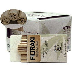 FILTRAKI ΠΕΠΙΕΣΜΕΝΟ ΧΑΡΤΙ 6mm SLIM ZERO STRESS 60 ΦΙΛΤΡΟΤΖΙΒΑΝΕΣ ΣΕ ΚΟΥΤΙ ΤΩΝ 24 ΤΕΜ