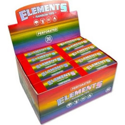 ELEMENTS RAINBOW PERFORATED 50 (ΣΠΑΣΤΕΣ ΧΡΩΜΑΤΙΣΤΕΣ ΤΖΙΒΑΝΕΣ) ΚΟΥΤΙ 50 ΤΕΜ 716165257189