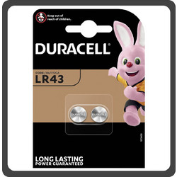 Duracell Long Lasting Power LR43 2τμχ