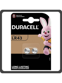Duracell Long Lasting Power LR43 2τμχ