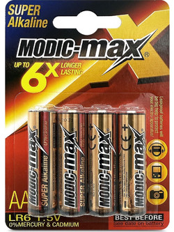 MegaCell Super Alkaline AA 4τμχ