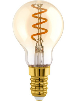 Λάμπα LED Eglo E14 P45 Dimmable Filament Gold 2000K 145lm 4W 110191