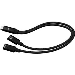 i-tec USB-C διαχωριστής ήχου/δεδομένων (C31DUALSPLITTERCBLPD)
