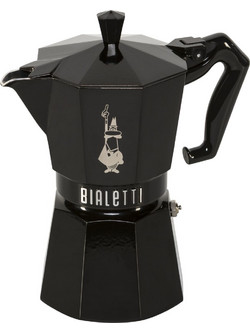 Bialetti Moka Timer Countertop Ηλεκτρικό Μπρίκι Espresso 356W 3Cups Inox