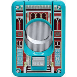 Πουροκόφτης Casa Cubana Cienfuegos Double Blade Cigar Cutter Turquoise