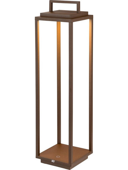 Φωτιστικά δαπέδου & επιτραπέζια ab+ by Abert Resort Maxi mobile Table Lamp Corten