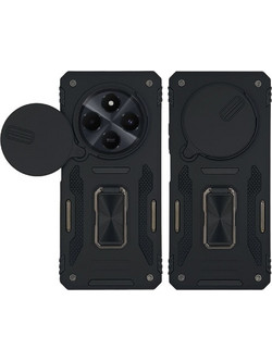 Sonique Ring Armor CamShield Θήκη Black (Xiaomi Redmi 14C 4G / Poco C75 4G / Redmi A4 5G)