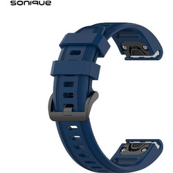 Sonique Dot Λουράκι Σιλικόνης Dark Blue (Fenix 7S / 5S / 5S Plus / 6S / 6S Pro / Instinct 2S)