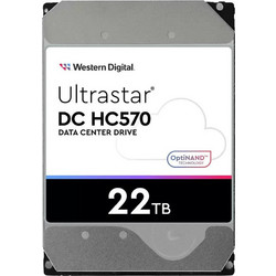 Western Digital Ultrastar 22TB HDD Σκληρός Δίσκος 3.5" SAS 7200rpm