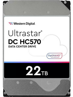Western Digital Ultrastar 22TB HDD Σκληρός Δίσκος 3.5" SAS 7200rpm