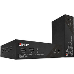 Lindy KVM Switch 39374 Cat.6 2 x HDMI / USB / RS232 100m