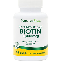 Nature's Plus Biotin 10mg 90 Ταμπλέτες