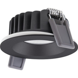 OSRAM SP AIR FIX P 6W 927 PS DIM Εντοιχιστό Σποτ LED IP65 Μαύρο