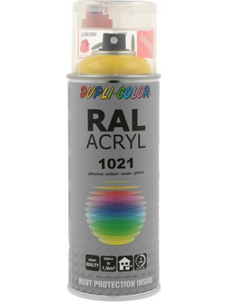 Motip Hybrid Σπρέι Βαφής RAL 1021 Φωτεινό Κίτρινο 400ml