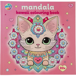 Moxy - Mandala Kawaii Colouring Book - Cat (150150) - Toys