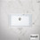 Duralit KZ075U Υποκαθήμενος Νεροχύτης Γρανίτη Ματ White 76x50cm