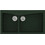 Sanitec Classic 326 Επικαθήμενος Νεροχύτης Γρανίτη Ματ Granite Green 93x51cm