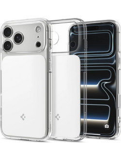 Spigen Ultra Hybrid T MagFit MagSafe Back Cover Glossy White (iPhone 18 Pro / 17 Pro)