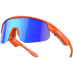 BLACKVIEW BT6.0 CYCLING SMART GLASSES UV400 PROTECTION IP54 ORANGE