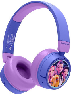 OTL KPDH Huntrix3 Ασύρματα Παιδικά Ακουστικά On Ear Μωβ