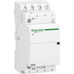 contactor iCT - 3 poles - 3 NO - 25 A - 220.240 V AC