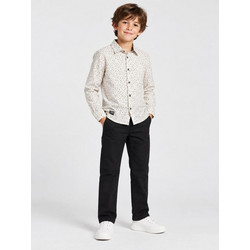 Πουκάμισο oxford για αγόρι Boboli-854041-9927-Ecru