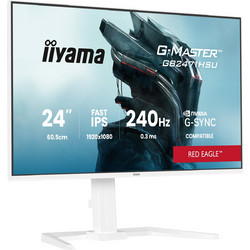 iiyama G-Master GB2471HSU-W1 IPS HDR Gaming Monitor 24" 1920x1080 FHD 240Hz 0.3ms