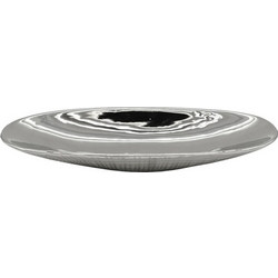 ΚΕΡΑΜΙΚΗ ΠΙΑΤΕΛΑ ΑΣΗΜΙ ΟΒΑΛ ΜΙΚΡH - 29.5x11x3.7cm 24/KΙΒ 15-26816