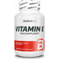 Biotech USA Vitamin E 300mg 100 Μαλακές Κάψουλες