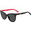 Love Moschino MOL039/S 807/IR Γυναικεία Γυαλιά Ηλίου Cat Eye Κοκάλινα Μαύρα με Γκρι Polarized Φακό