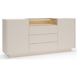 Μπουφές Hori III Μπεζ Ανοιχτό 176.4x39.5x83