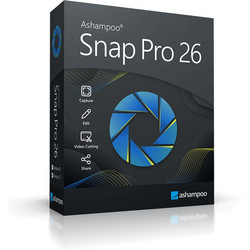 Ashampoo Snap Pro 26 (1 PC - Lifetime) - Ηλεκτρονική Άδεια - άμεση παράδοση σε mail την ίδια ημέρα
