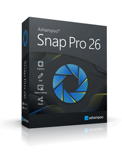 Ashampoo Snap Pro 26 (1 PC - Lifetime) - Ηλεκτρονική Άδεια - άμεση παράδοση σε mail την ίδια ημέρα