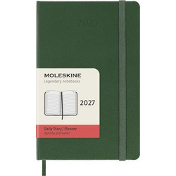 MOLESKINE ΗΜΕΡΟΛΟΓΙΟ 2027 POCKET HARD DAILY MYRTLE GREEN