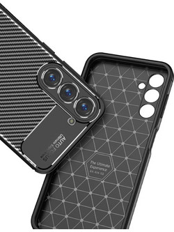 Ancus Autofocus Carbon Fiber Back Cover Black (Samsung Galaxy S23 5G)