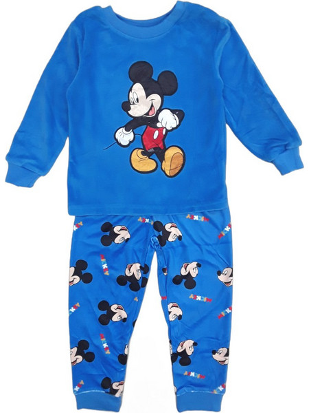 Πιτζάμα Velour Mickey Blue 8020331