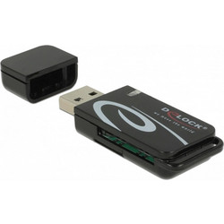 DeLOCK 91602 Card Reader USB-A 2.0 για SD / microSD